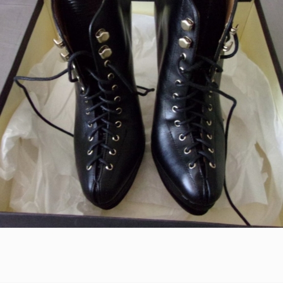 Ann Taylor Aixa lace up boots - Picture 3 of 8
